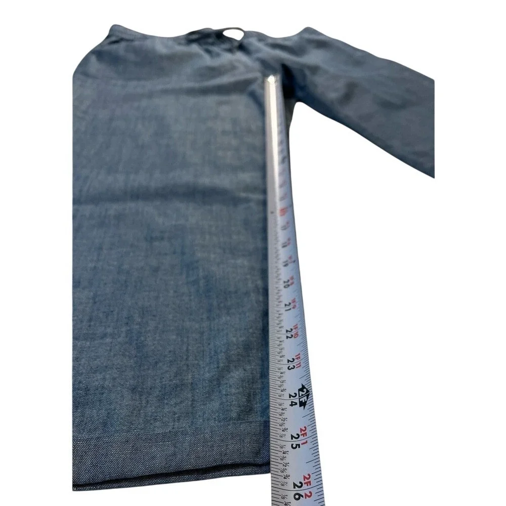J. Crew Reimagined‎ Pull-On, Ankle Cropped Pants, Women's, Color Blue, Size 12